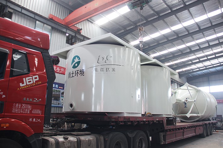 土壤淋洗設備裝車發(fā)貨