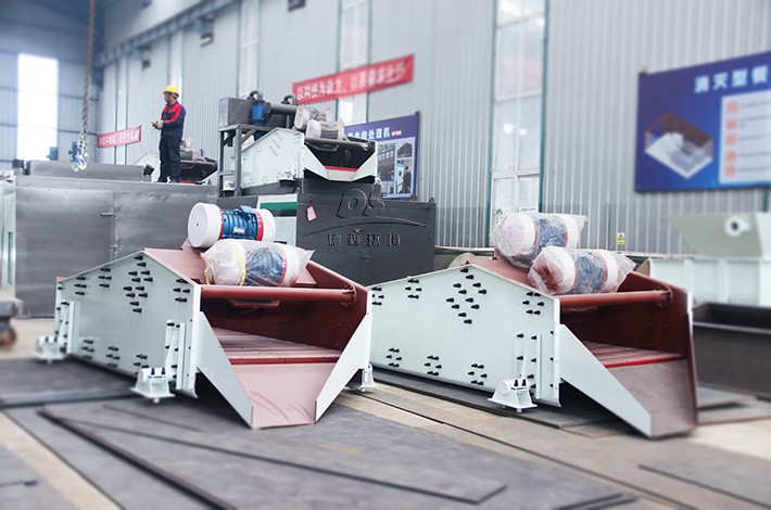 撬裝式土壤淋洗模塊生產(chǎn)車間