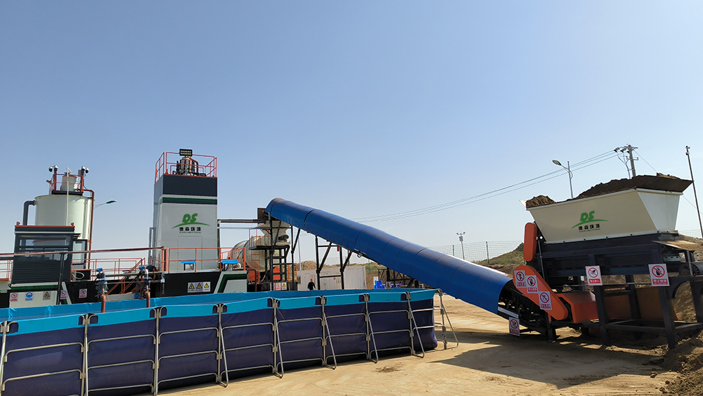 德森石化類污染場(chǎng)地淋洗治理修復(fù)項(xiàng)目