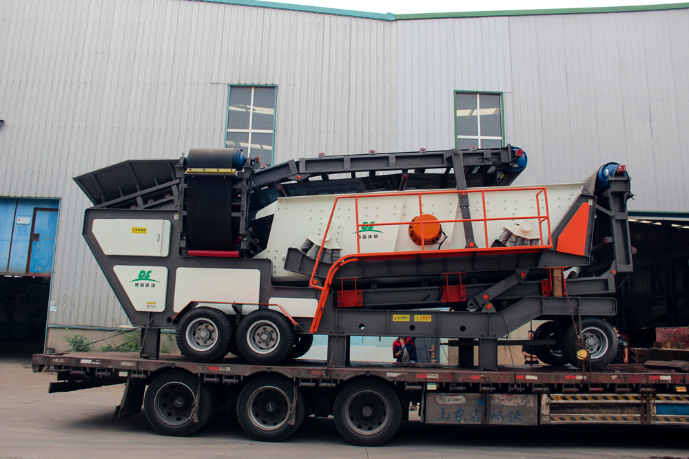 移動(dòng)篩分車