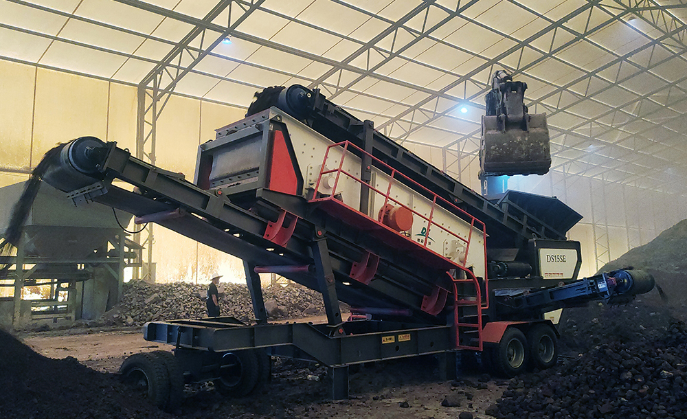 重慶某污染土壤篩分預處理