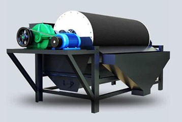 土壤淋洗分選設(shè)備磁選機圖片