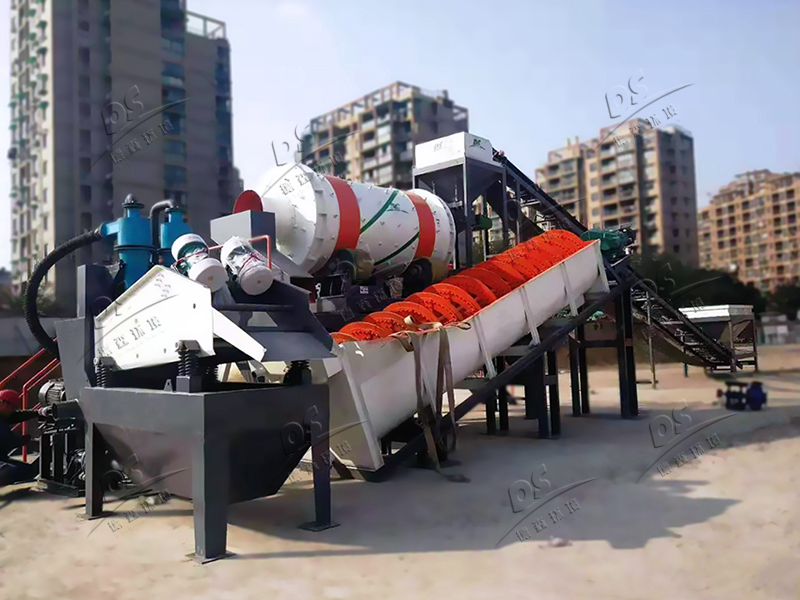 土壤淋洗修復(fù)現(xiàn)場(chǎng)